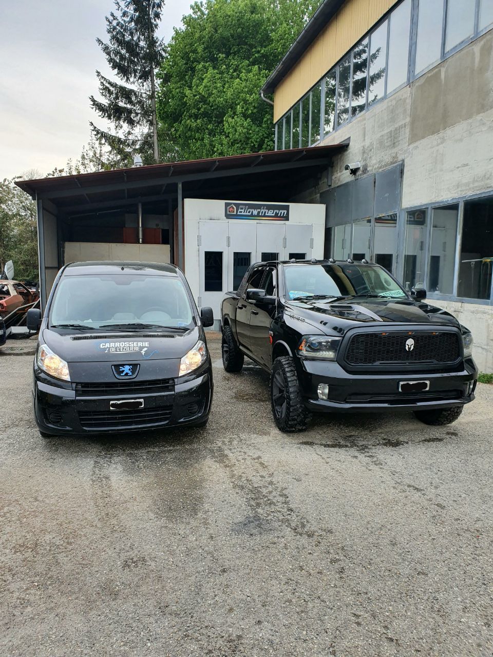 carrosserie pour voitures Peugeot