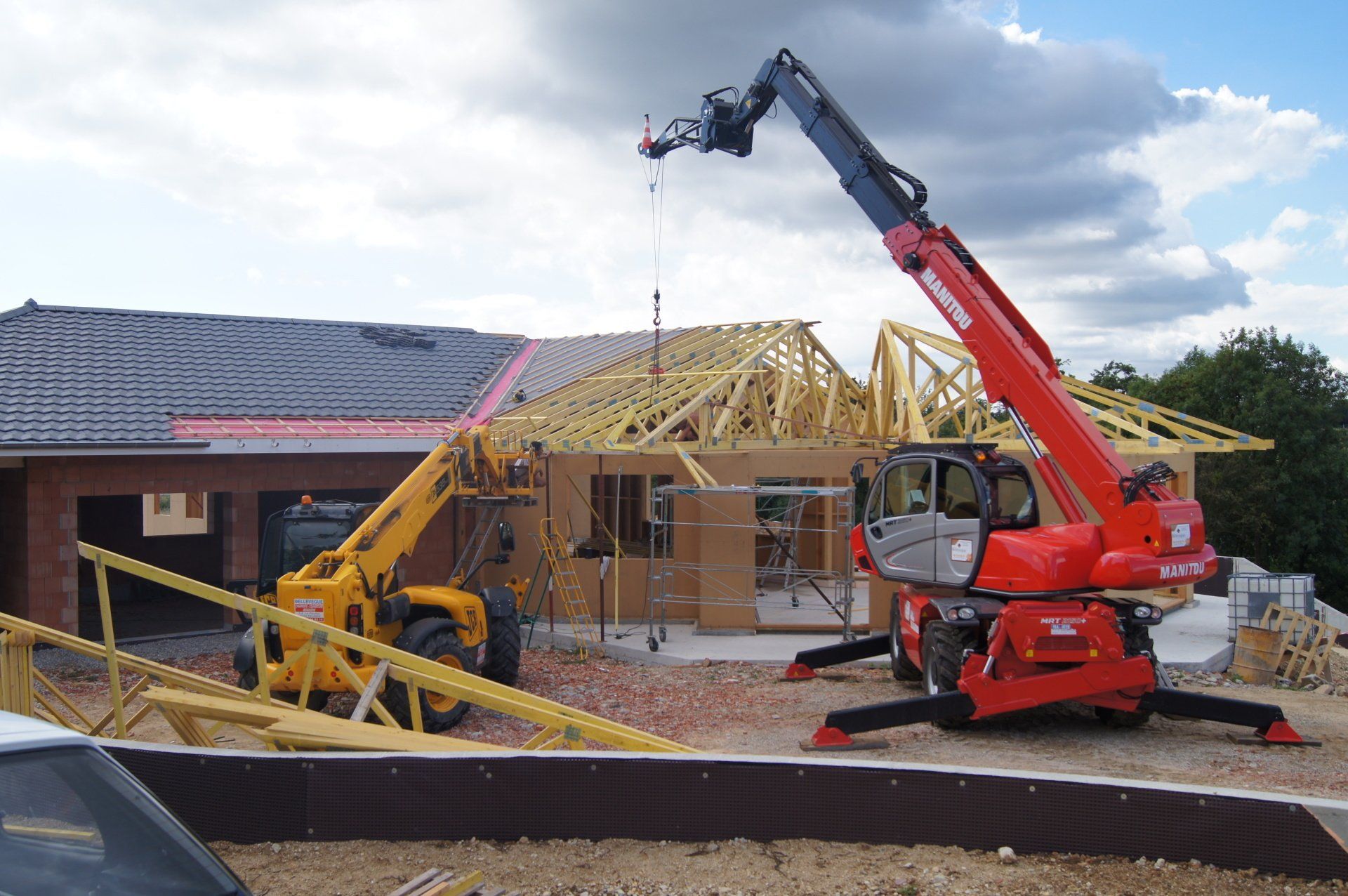 Travaux de construction