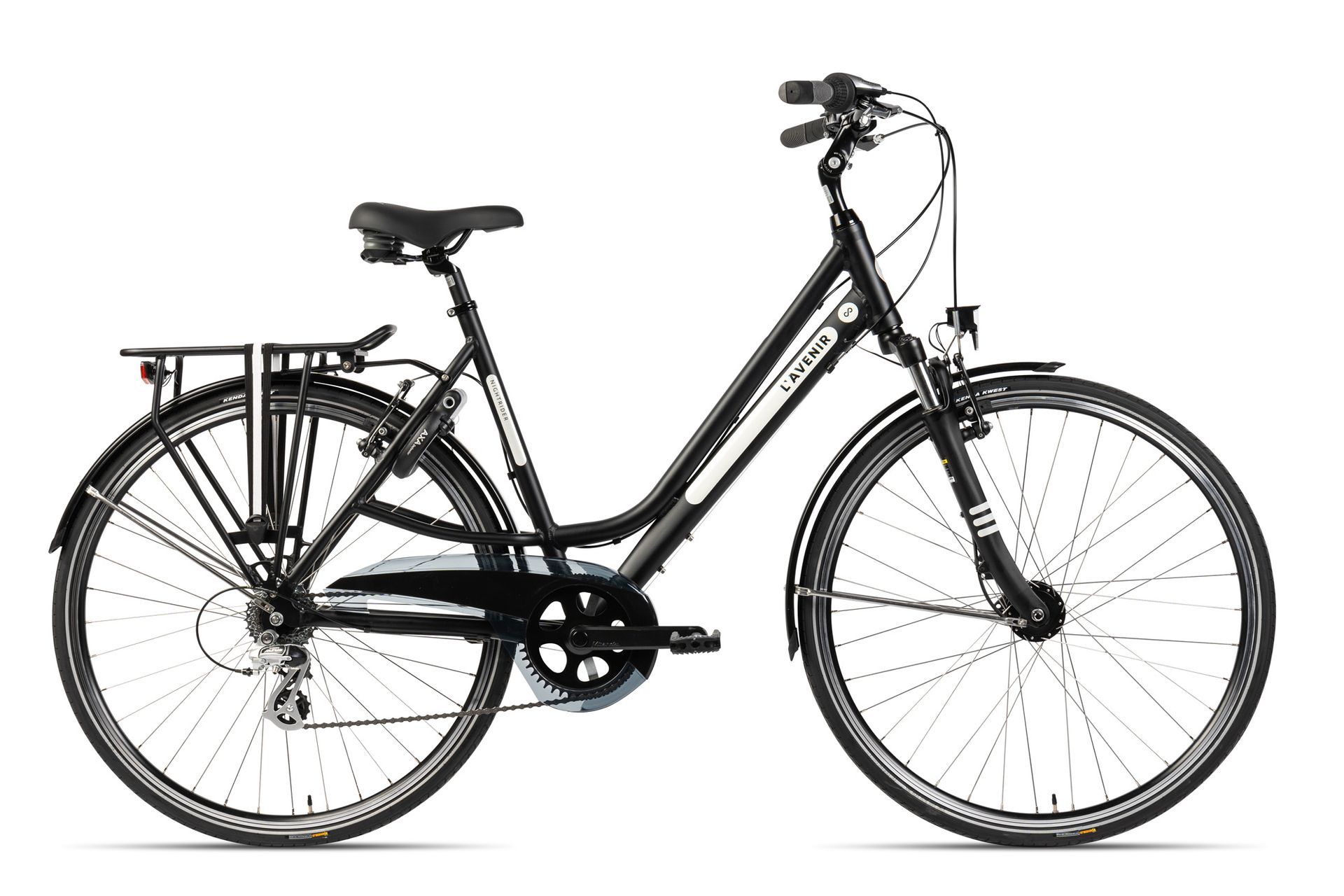 L'avenir Nightrider stadsfiets dames