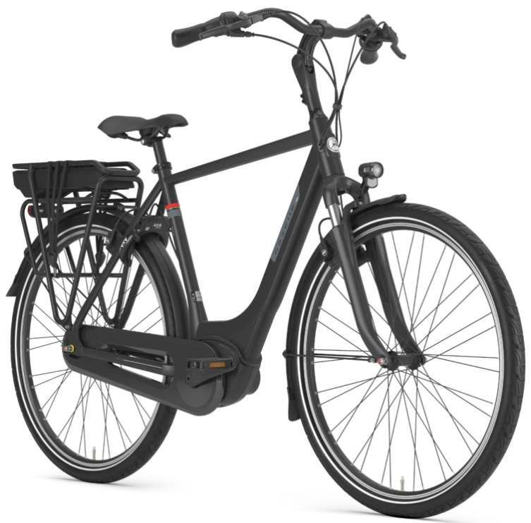 Gazelle Paris C7 black elektrische fiets - heren