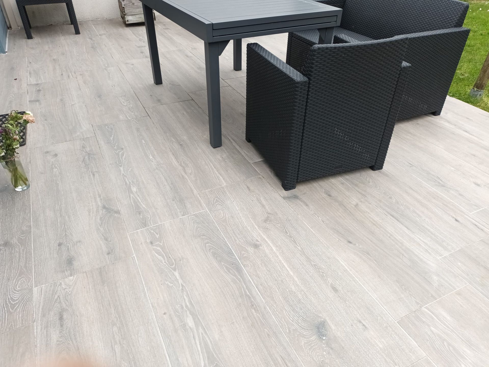 Verdon Paysage - Réalisation d'une terrasse moderne