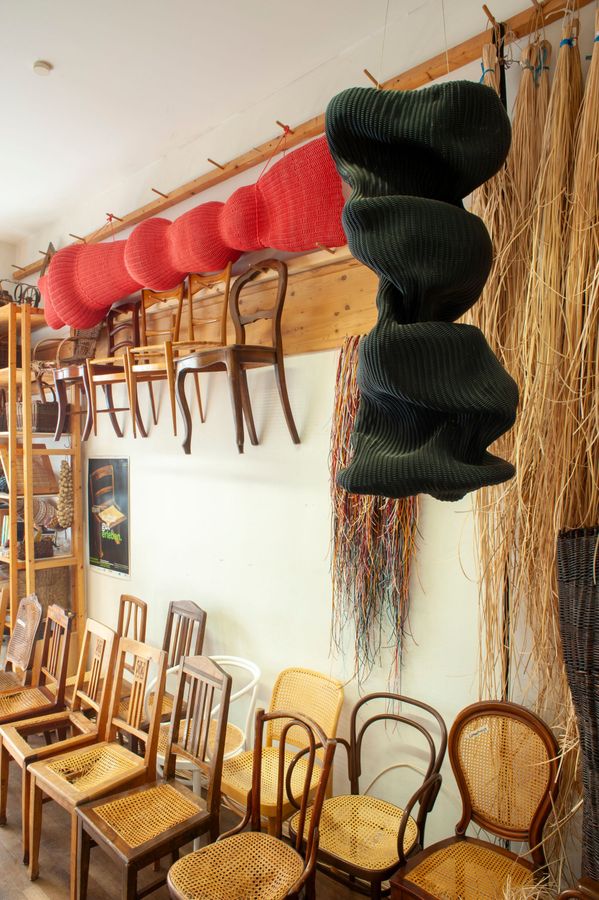 Korbmacherwerkstatt München Stuhlgeflechte