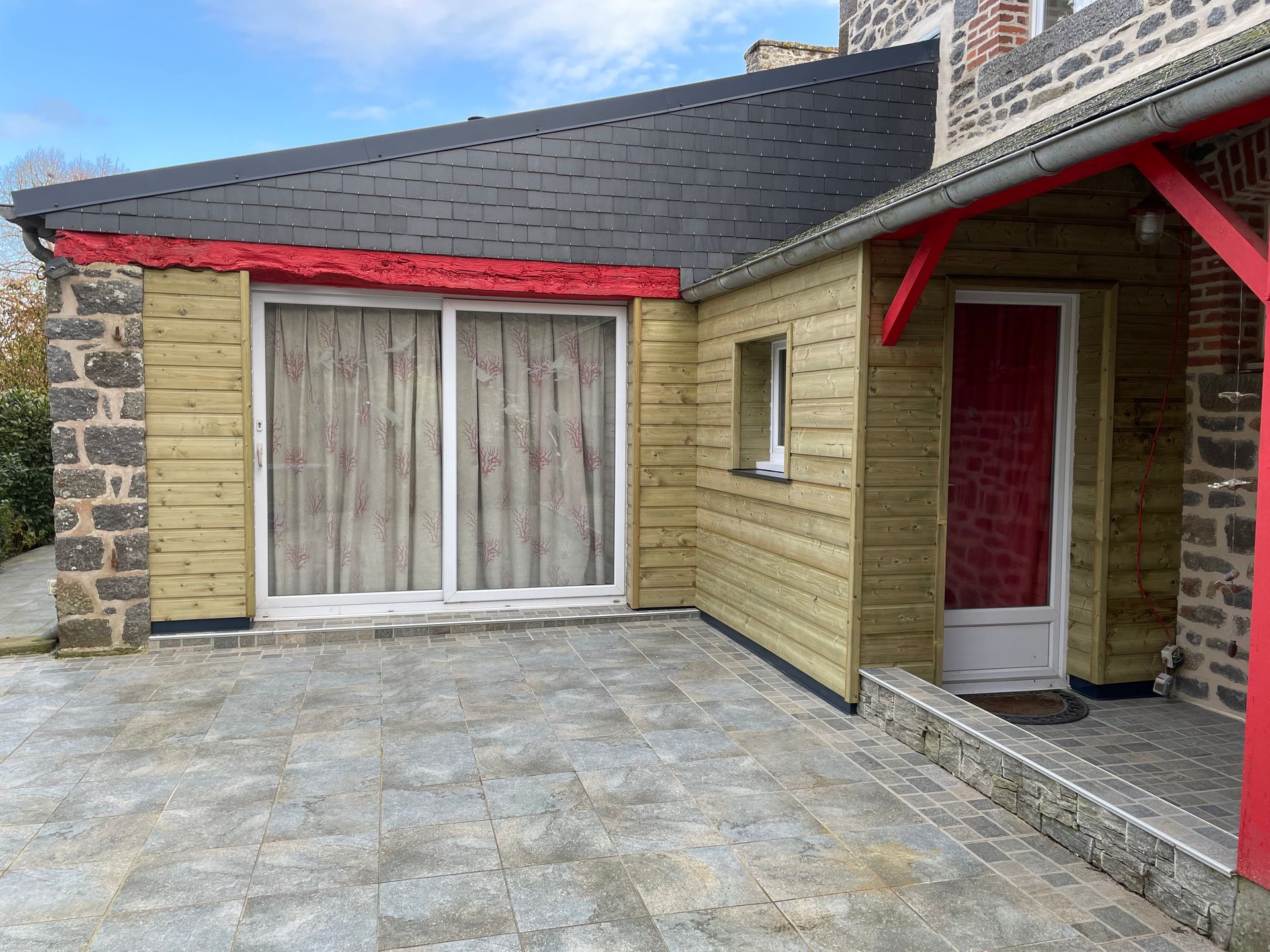 Bardage bois extérieur