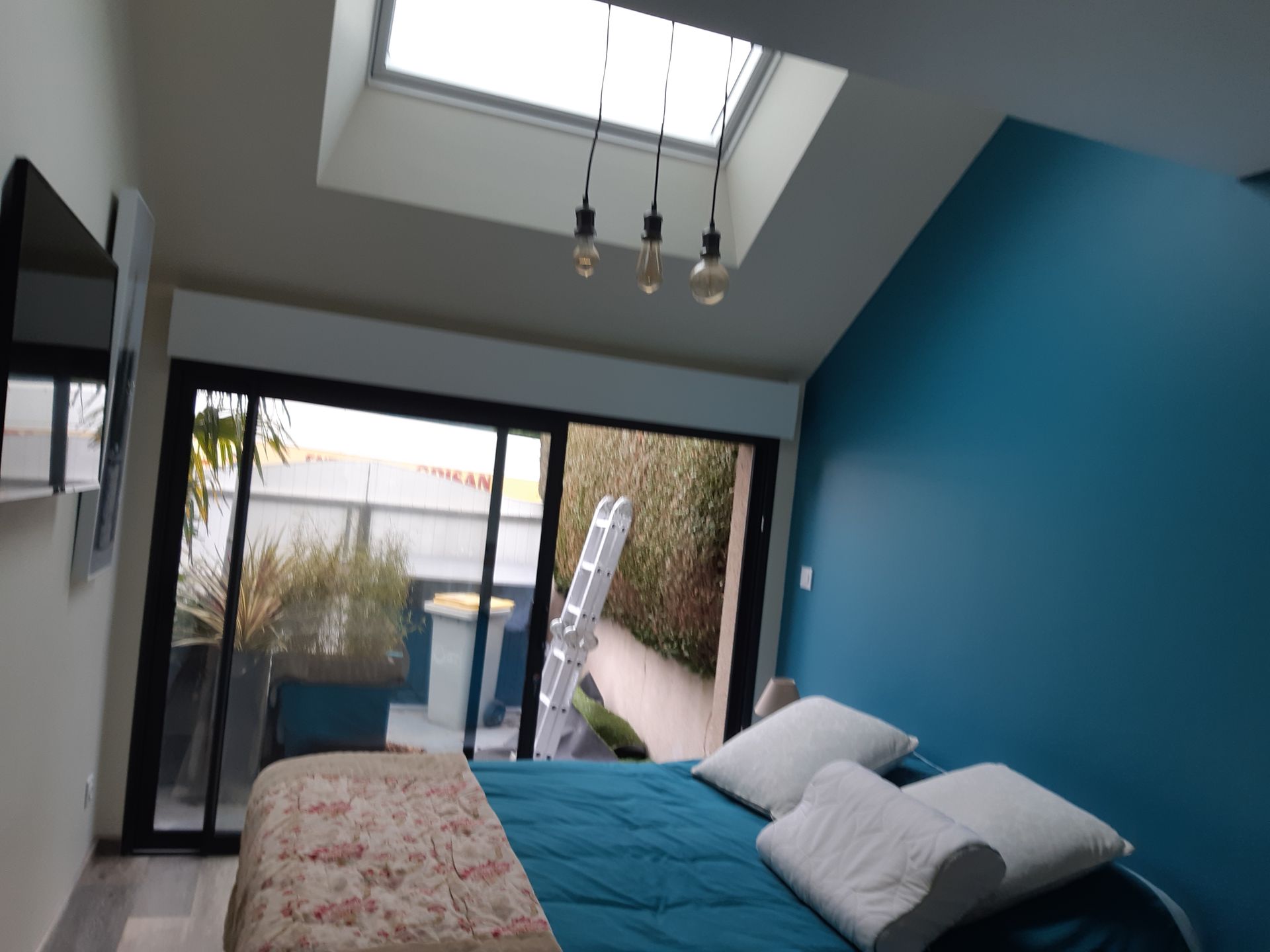 Rénovation intérieure chambre bleu