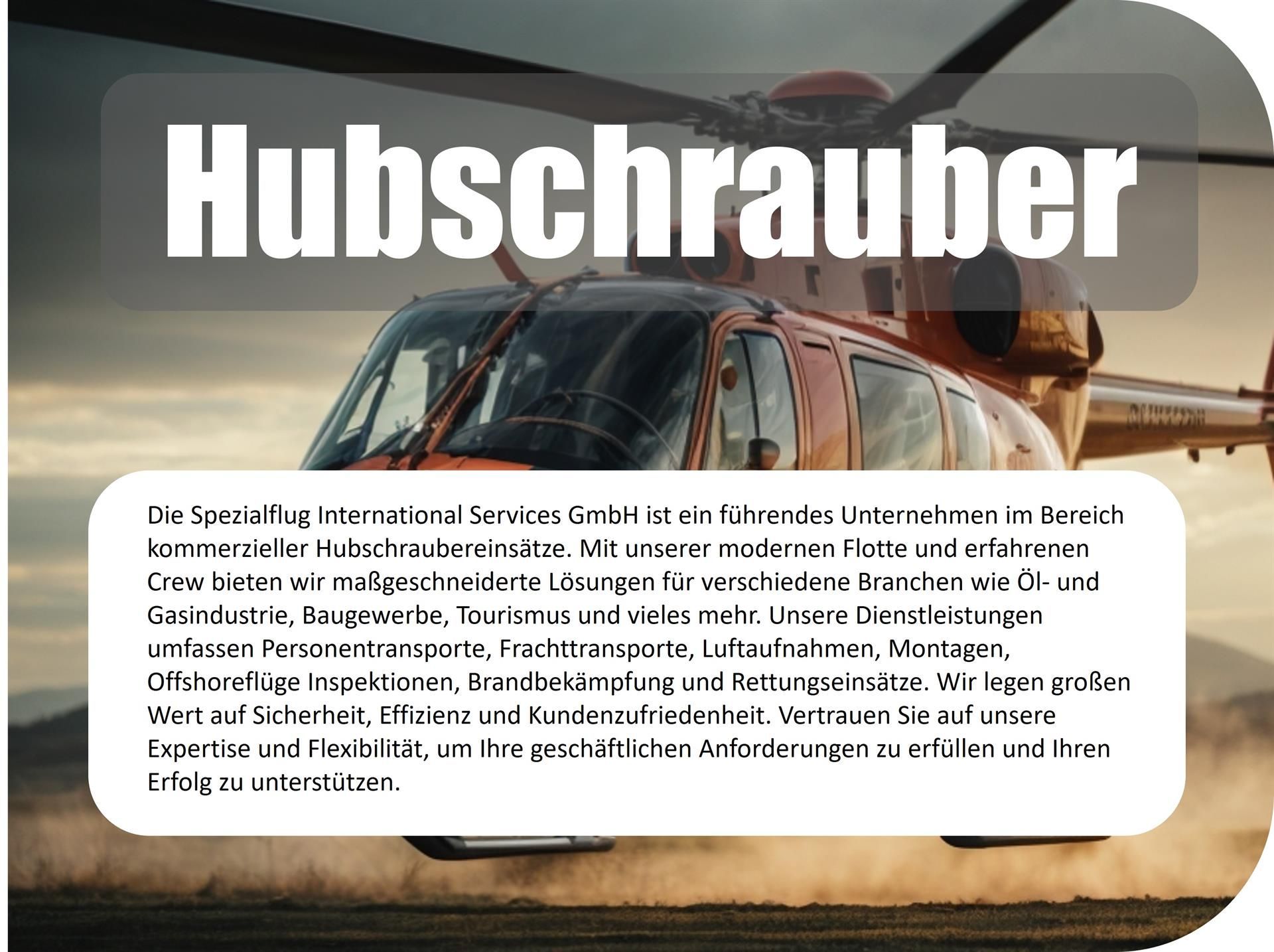 Ein Bild von einem Hubschrauber mit dem Wort „Hubschrauber“ darauf