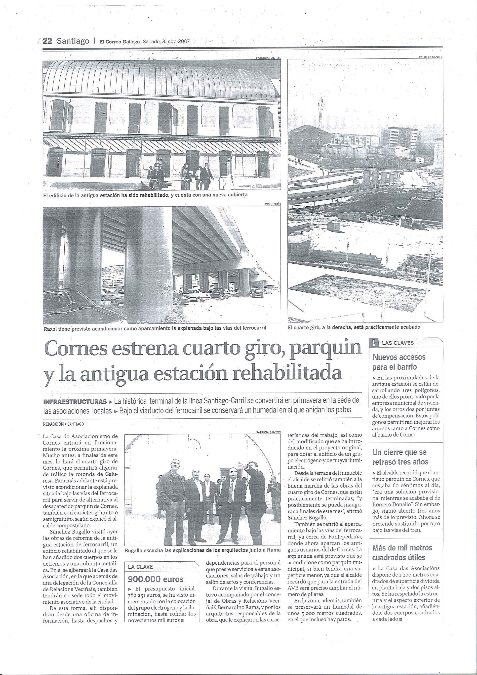 Una fotografía en blanco y negro de un artículo de periódico.