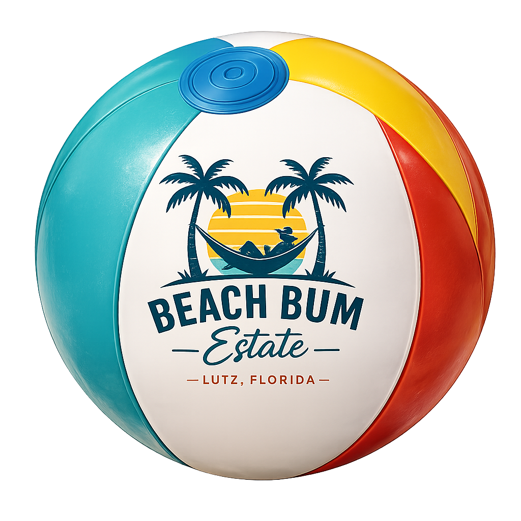Beach Bum Beach Ball