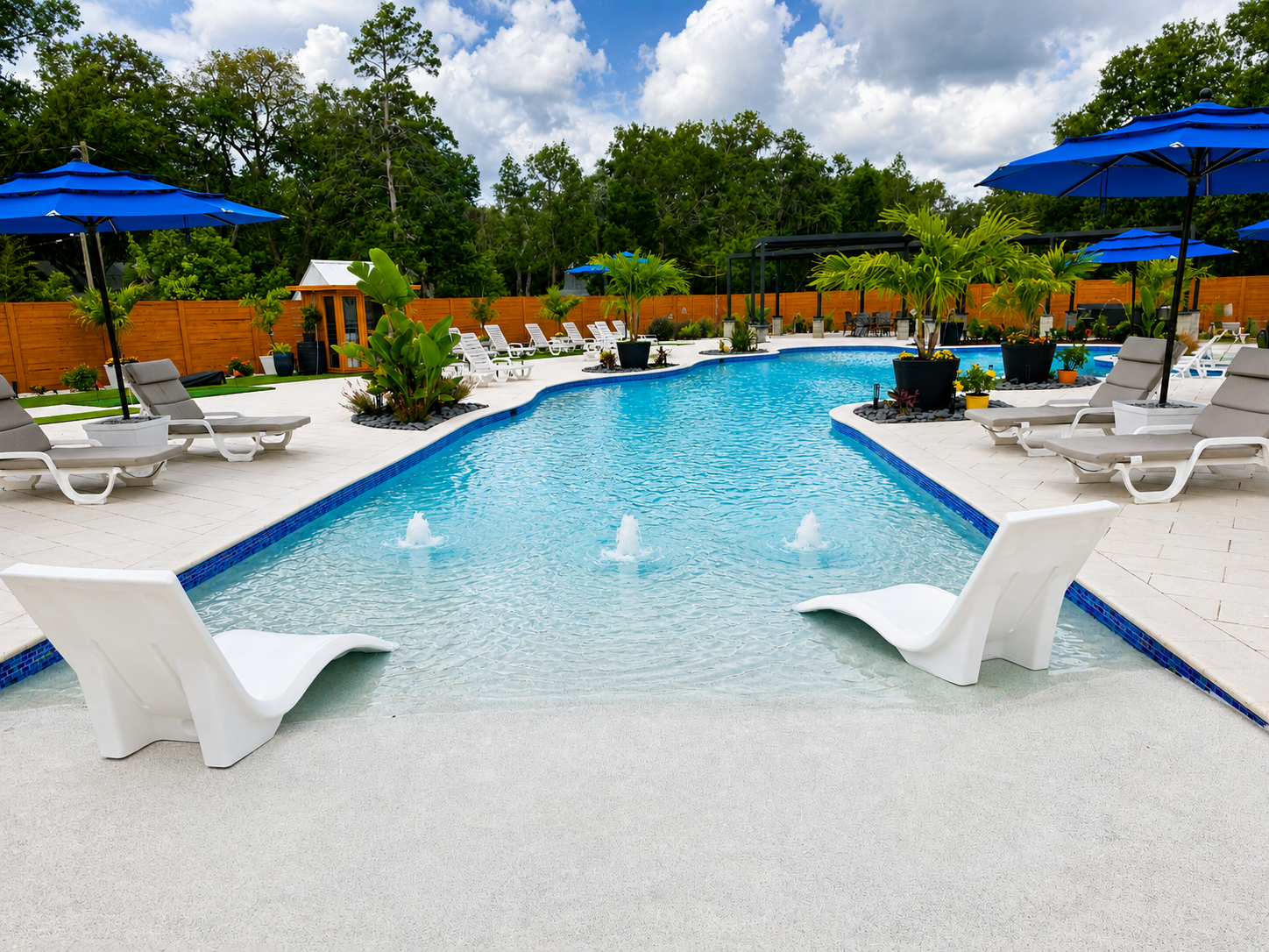 Beach Bum Estate Pool and Amenities
