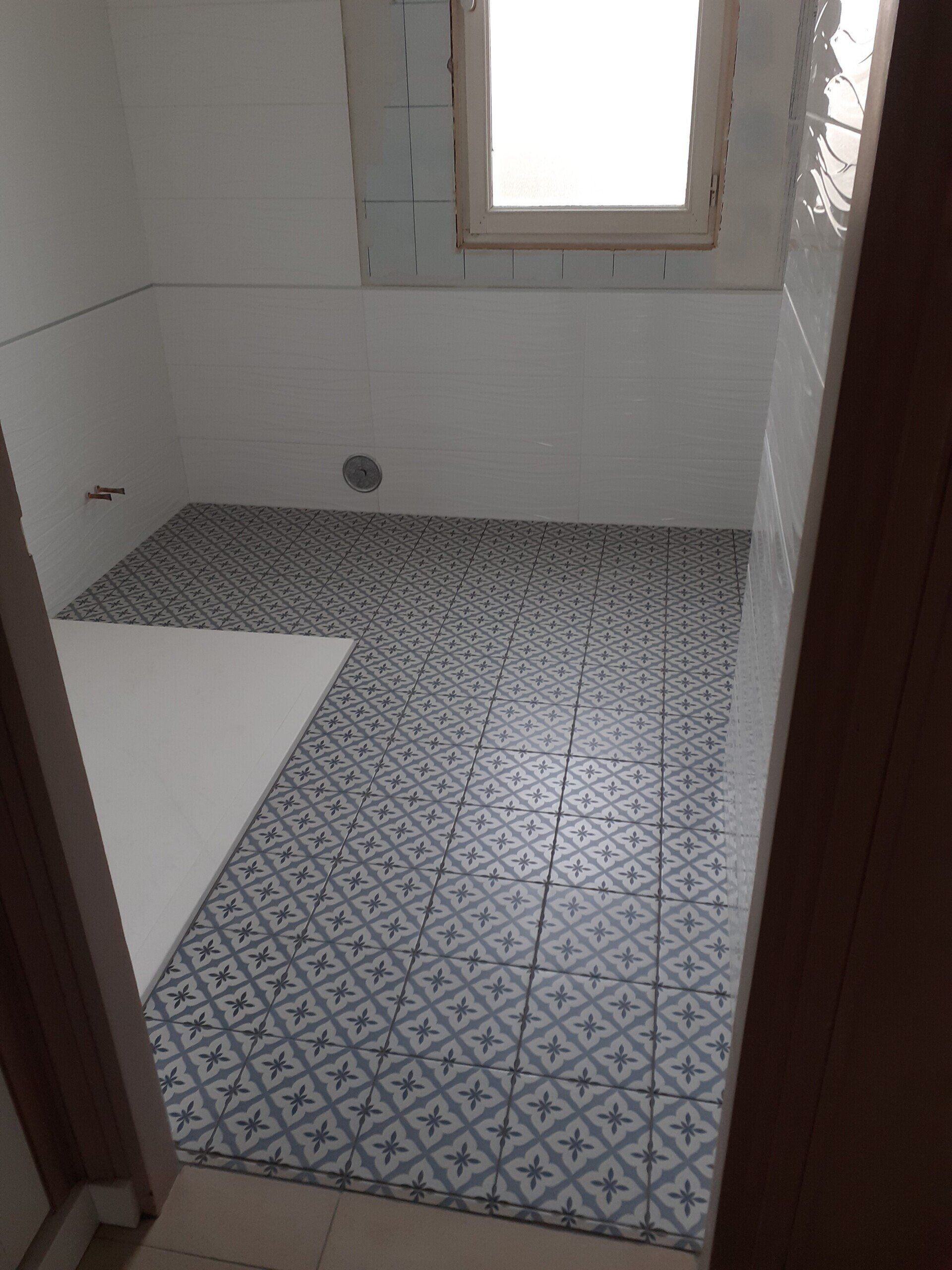 Installation de carrelage