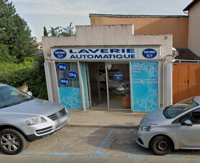 Intérieur de la laverie Chanopost