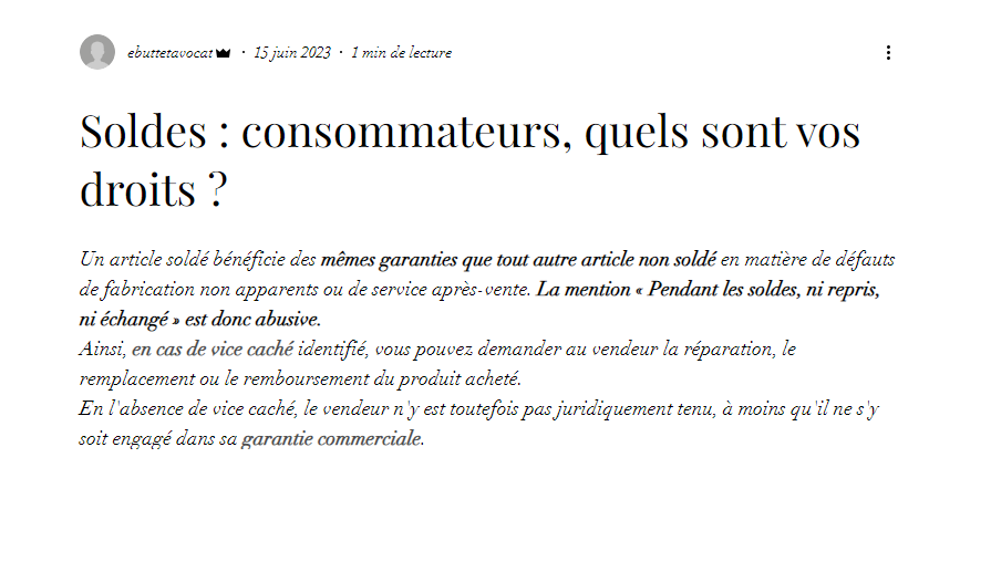 Article de presse 15 juin