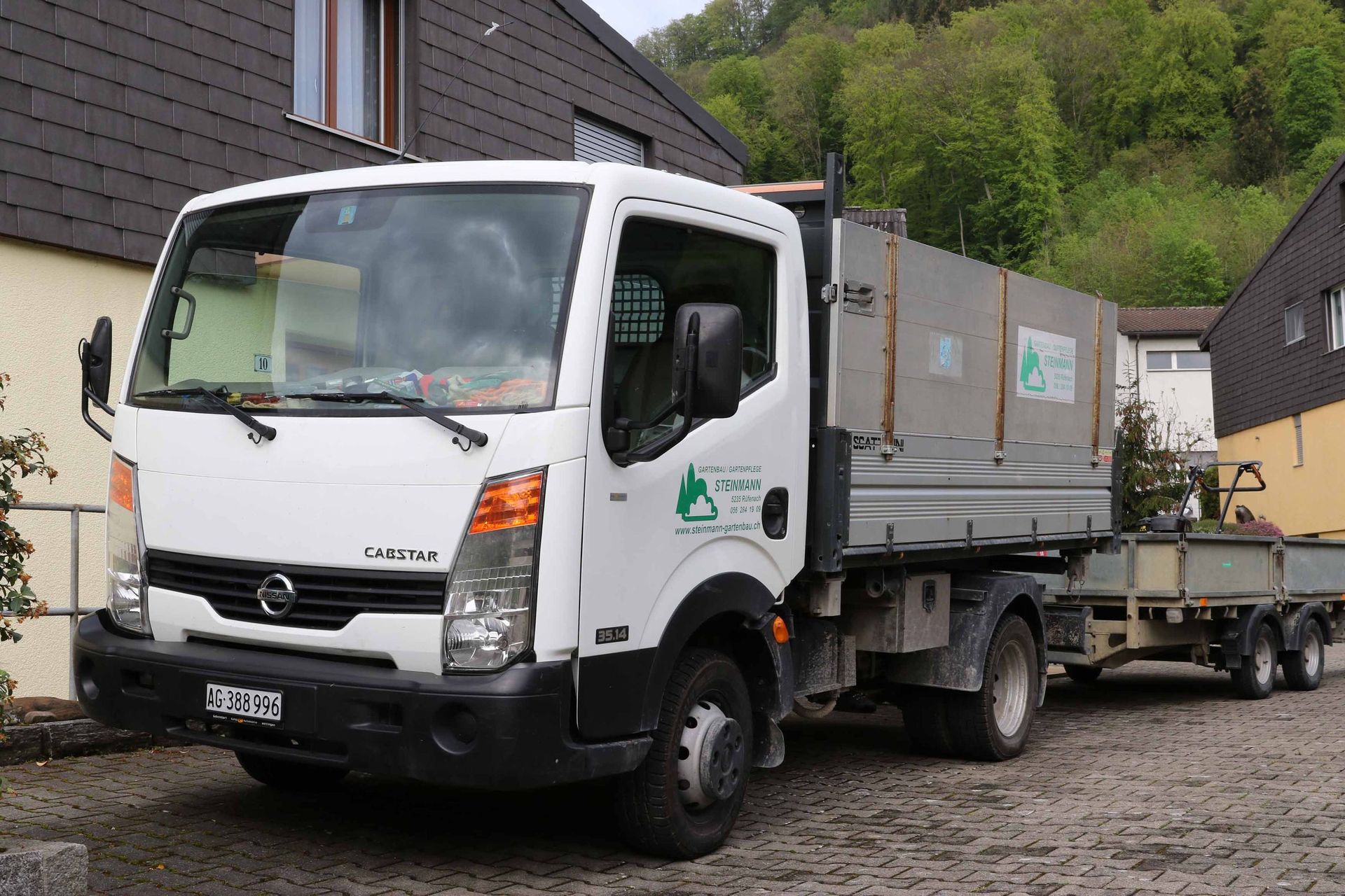 Fahrzeug - Gartenbau - Gartenbau Steinmann - Rüfenach AG