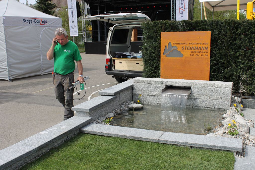Becken - Gartenbau - Gartenbau Steinmann - Rüfenach AG