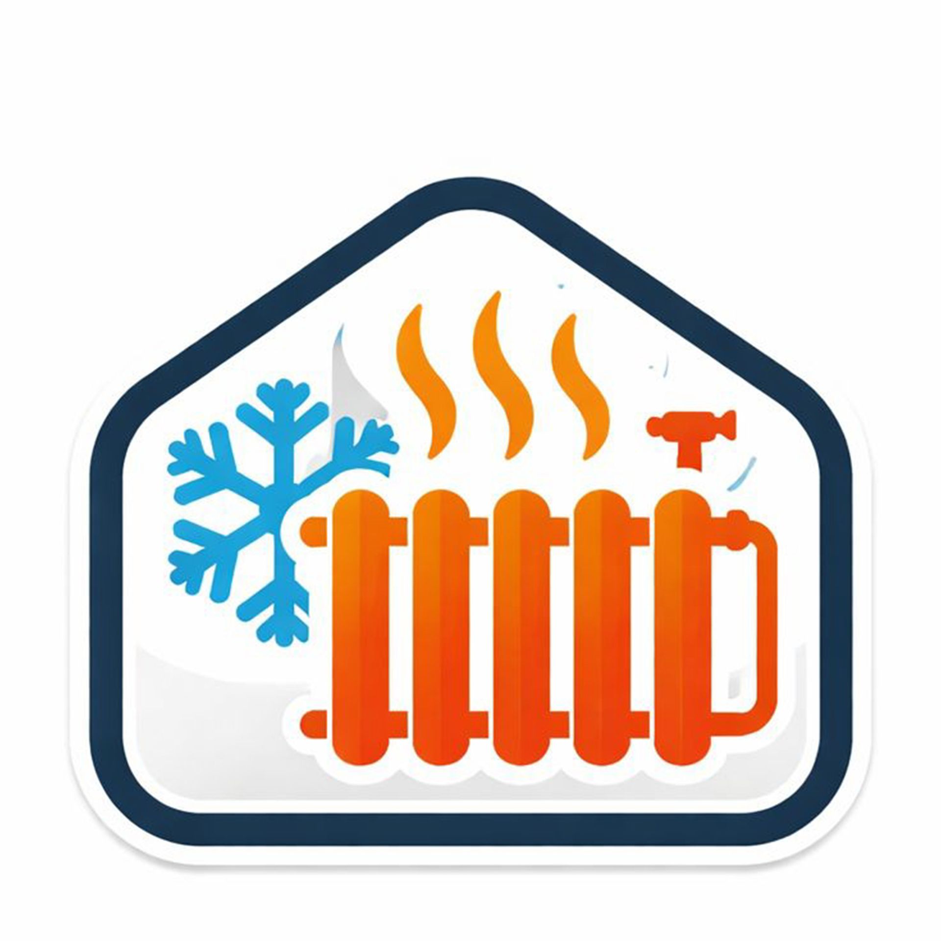 Heizkörper mit Thermostatventil für Sanitär- und Heizungsinstallation