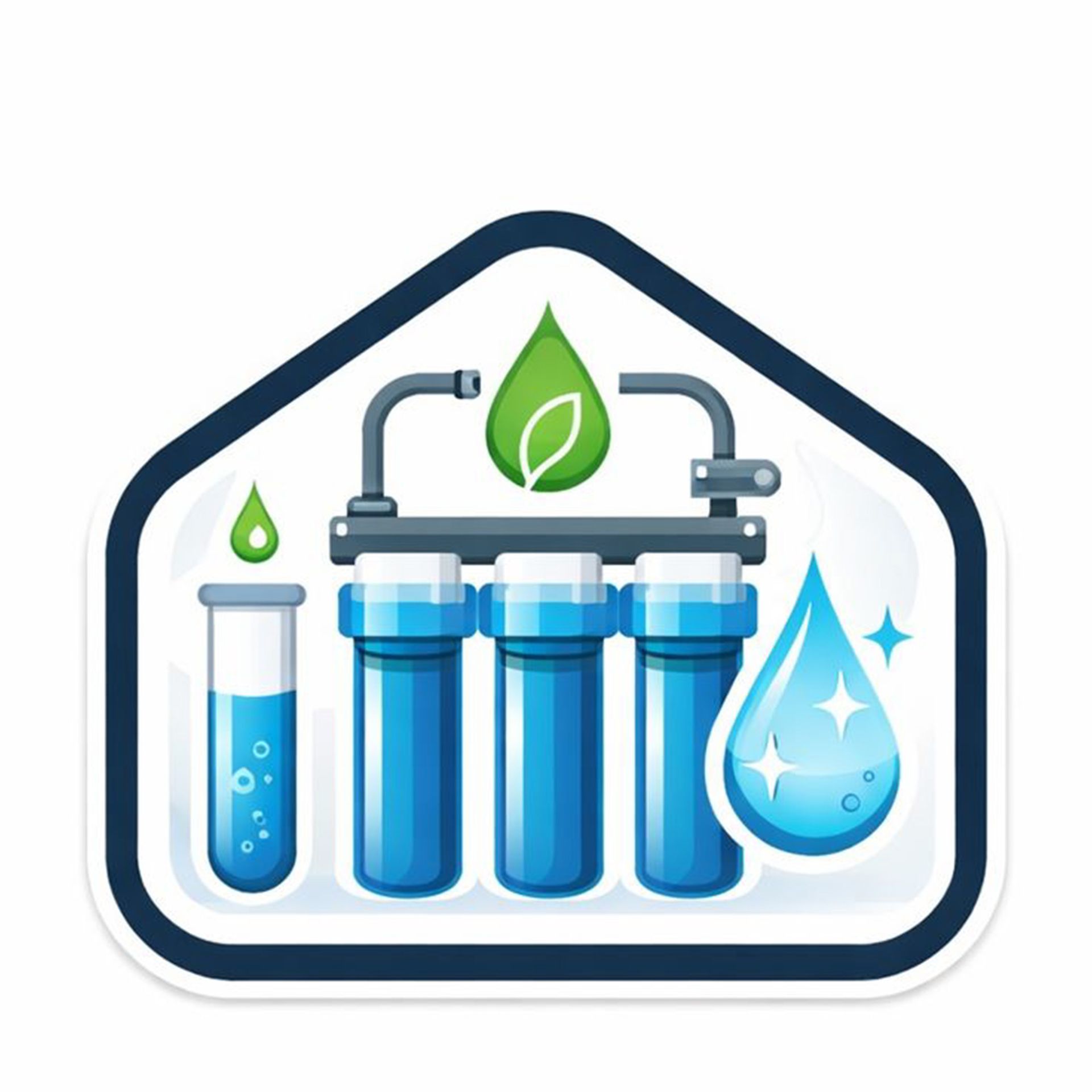 Moderne Wasseraufbereitung und Sanitärtechnik für sauberes Trinkwasser