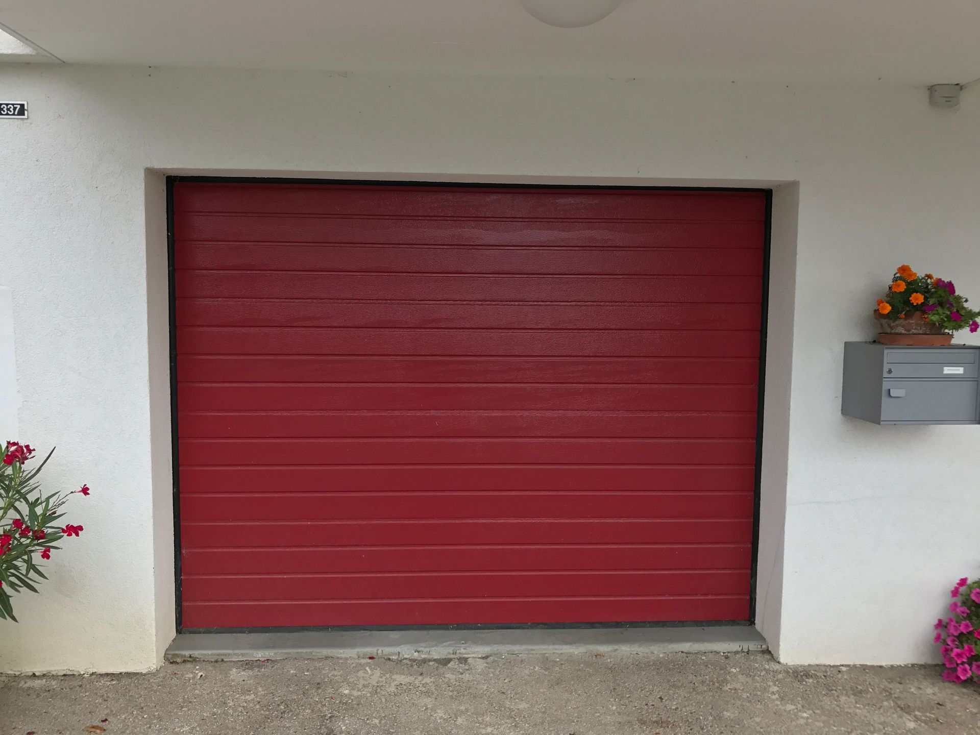 Porte à sections