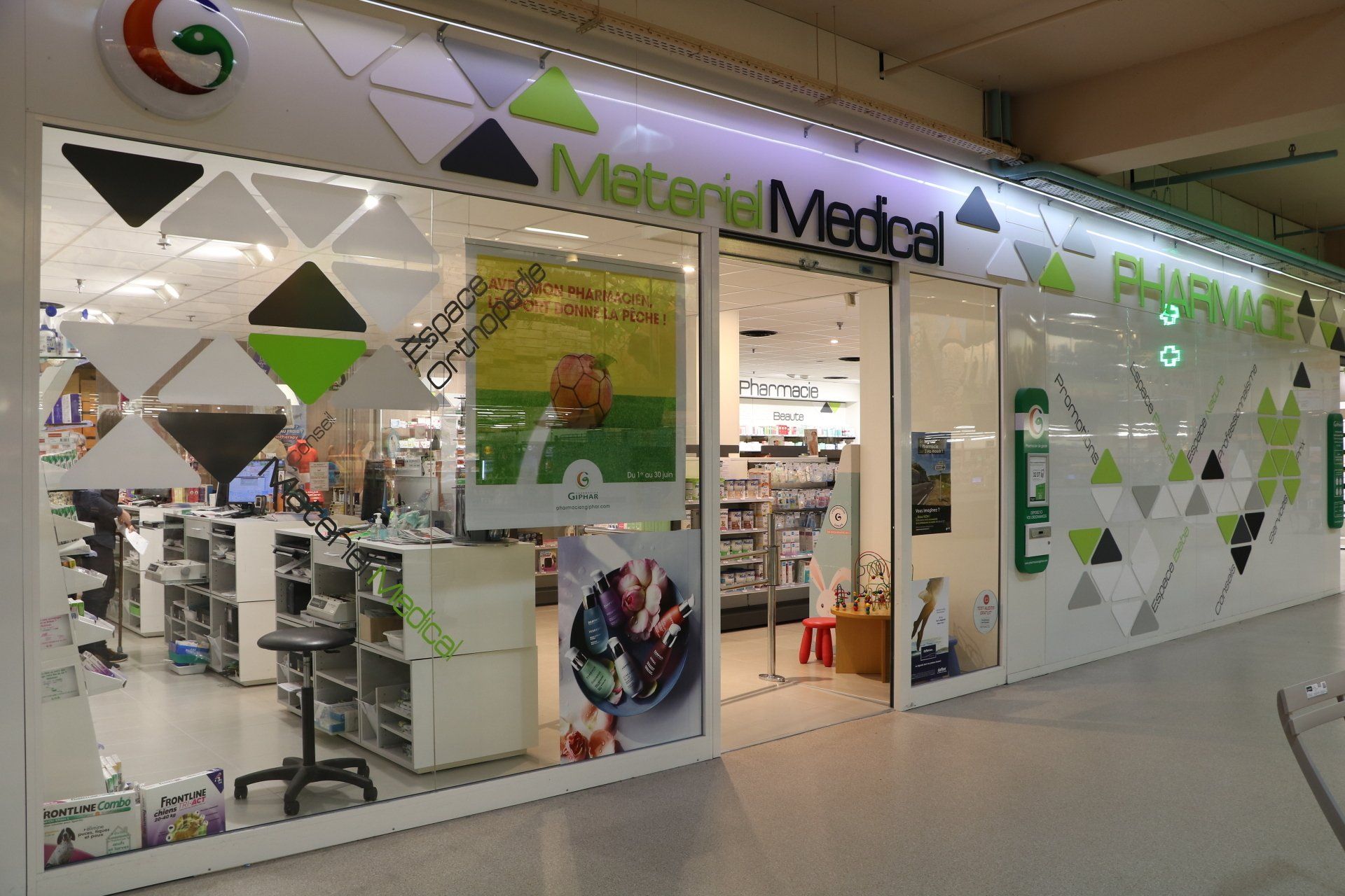 Façade de la pharmacie