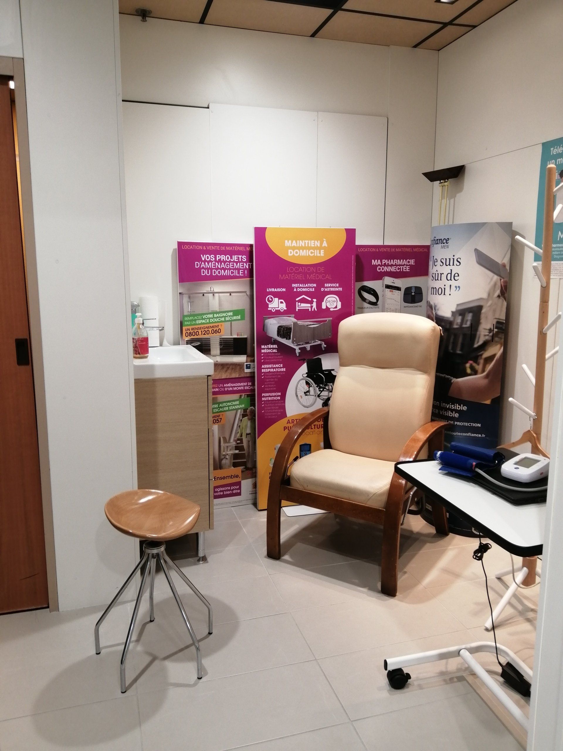 Local vaccination et soins