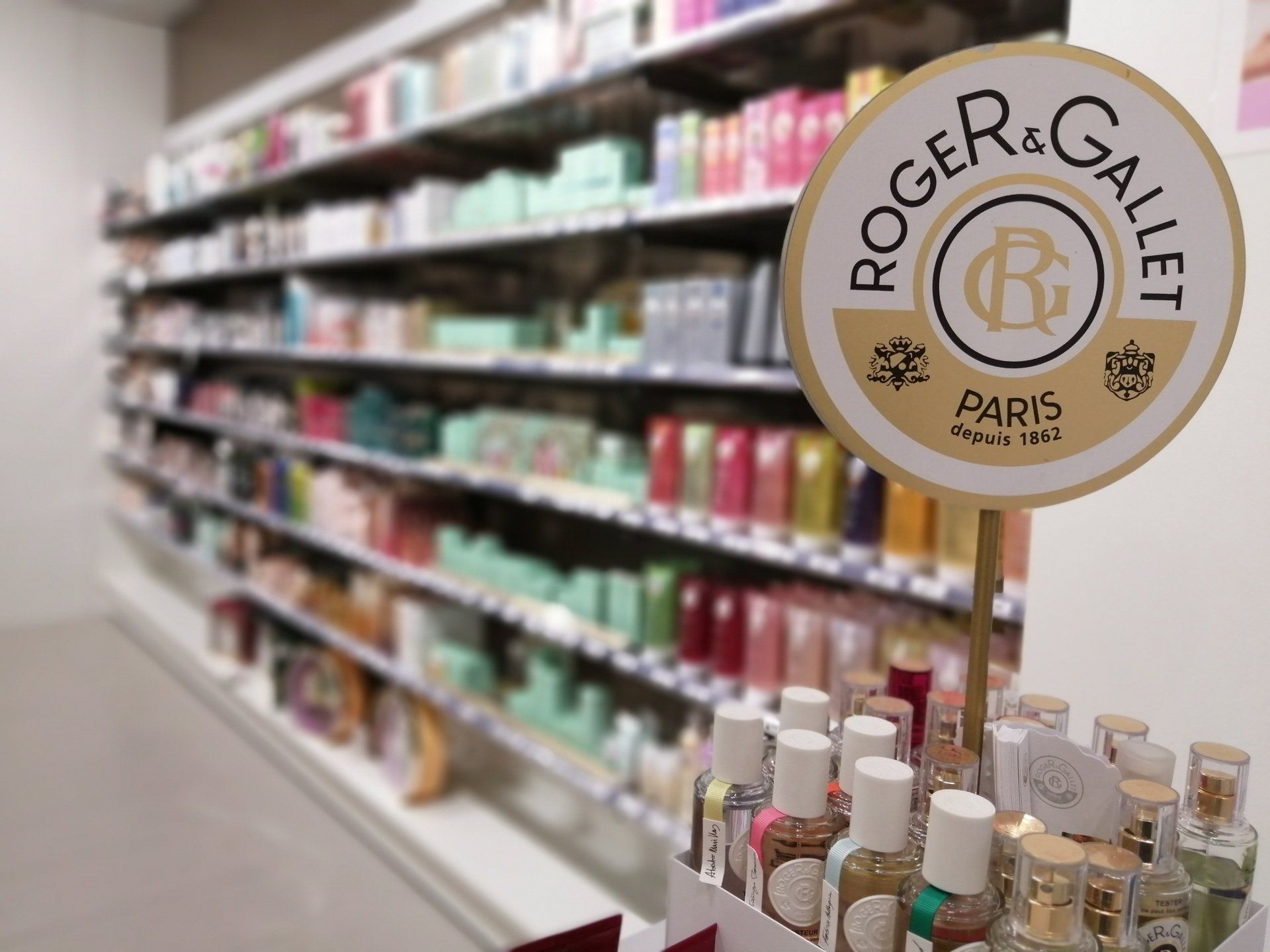 Rayon gammes cosmétiques