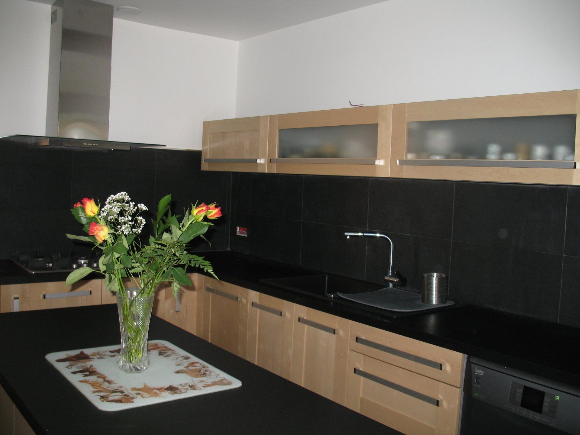 Carrelage cuisine imitation ardoise