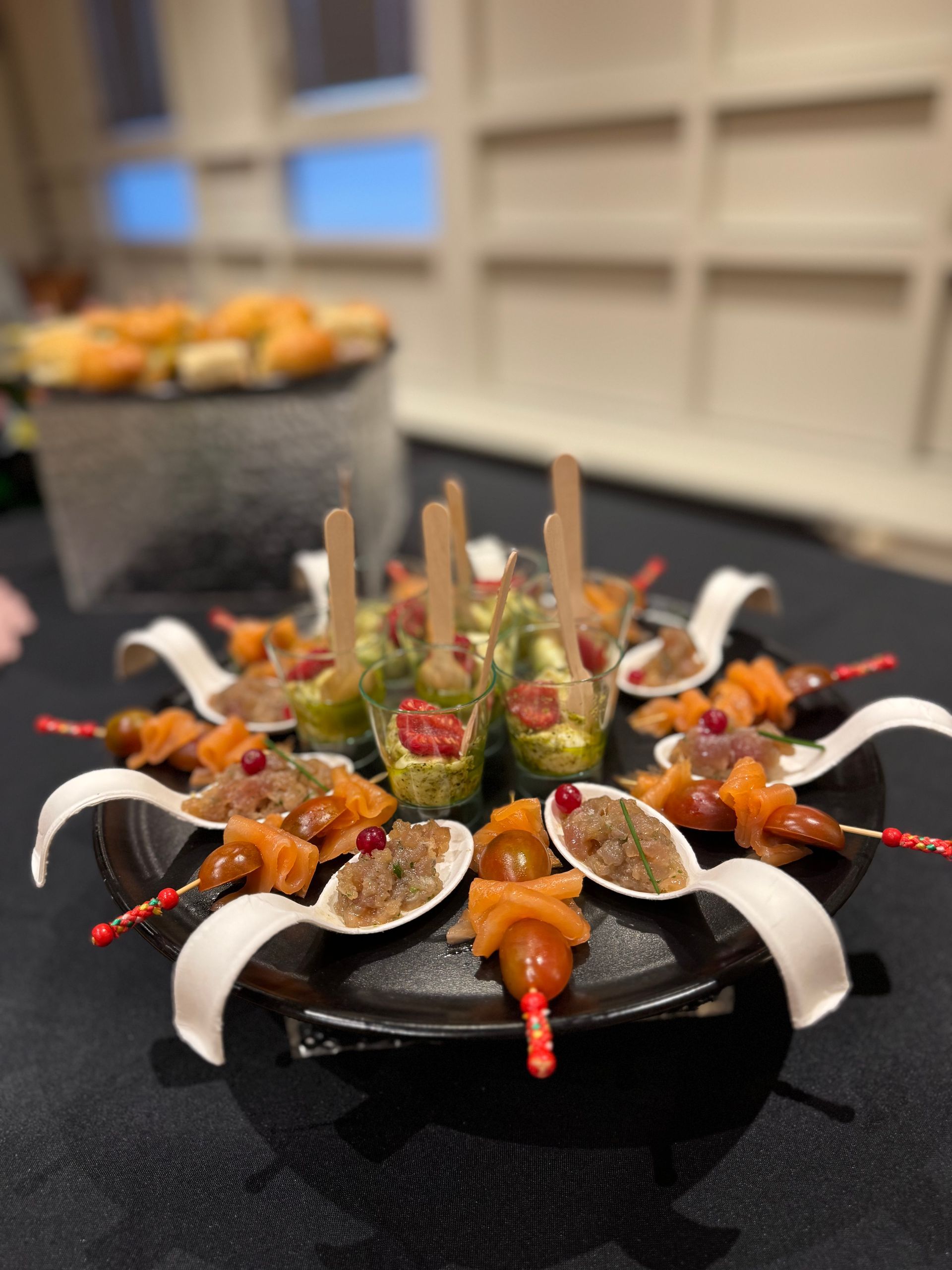 Petits fours et bouchées de traiteur