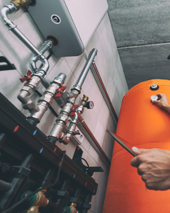 Intervention sur système de chauffage