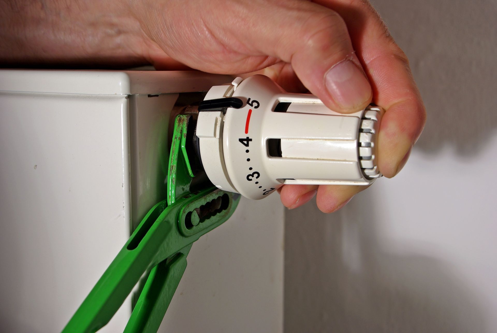 Réglage de radiateur