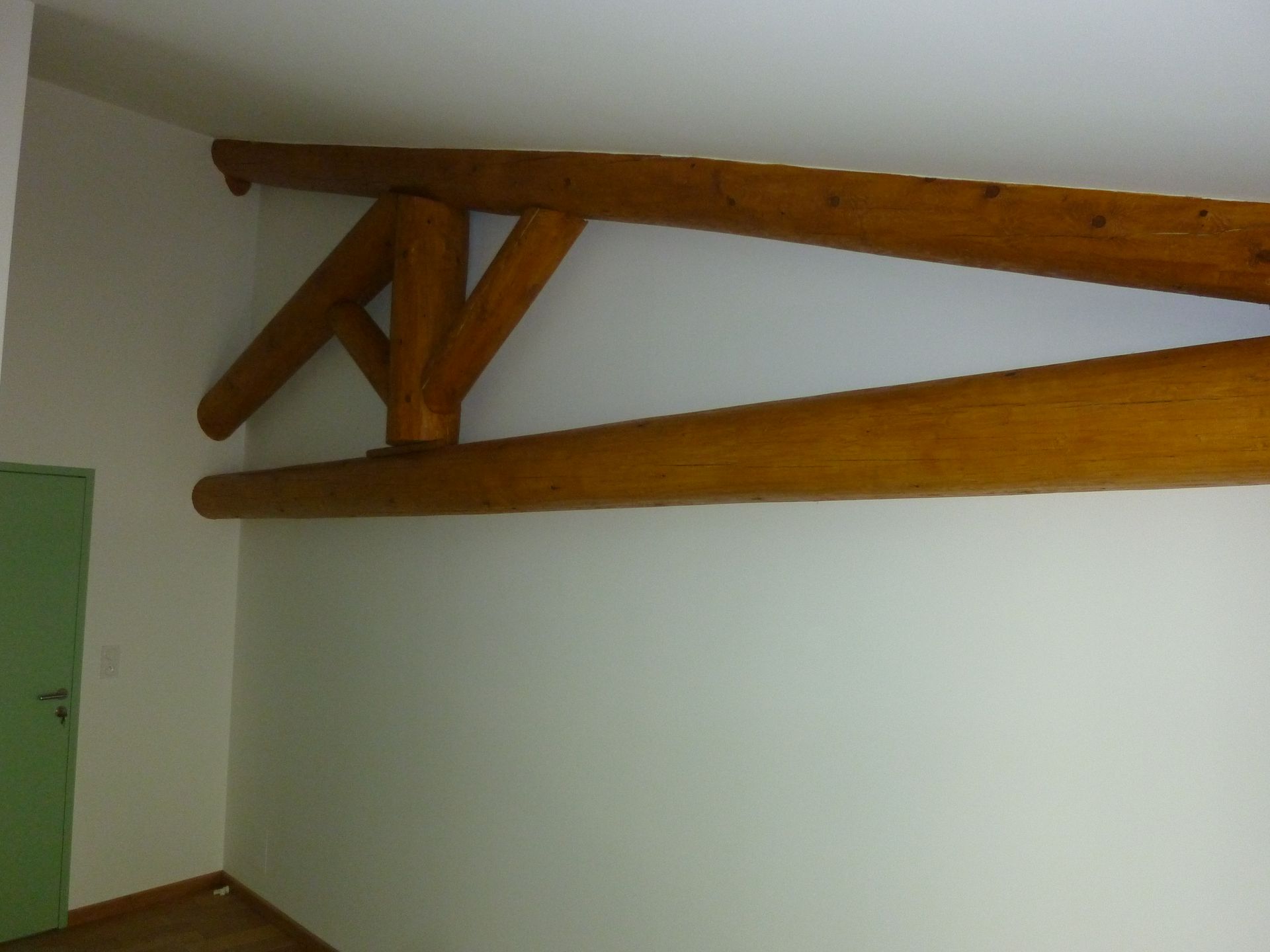 Poutre apparente au plafond