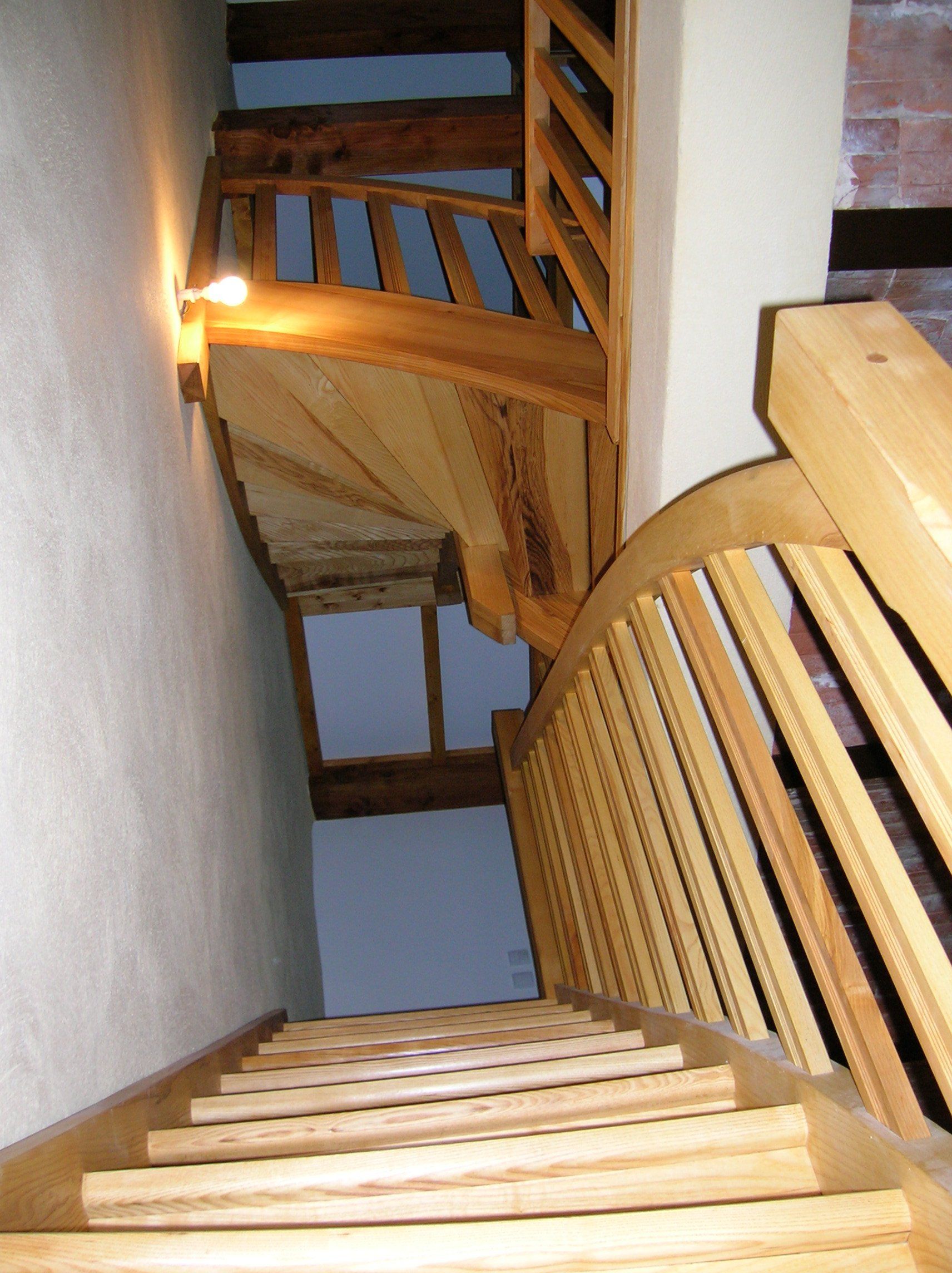 Escaliers en bois
