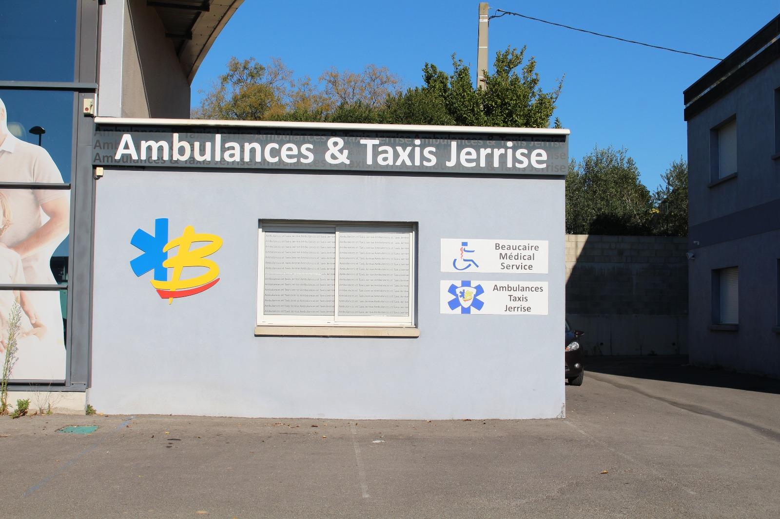 Ambulances et taxis Jerrise à Beaucaire, Nîmes, Grau-du-Roi et Orange