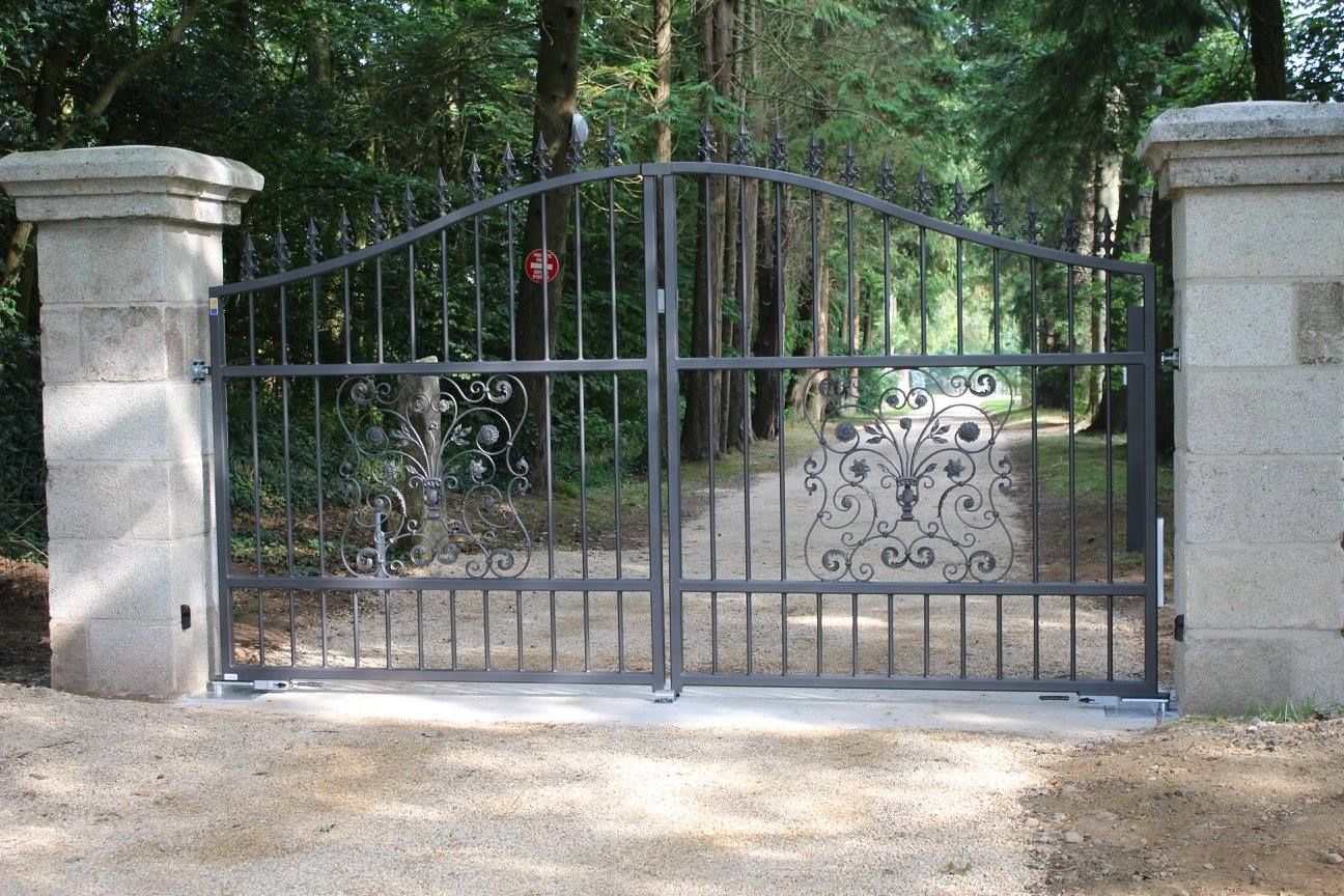 Portail en métal