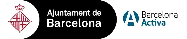 A logo for ayuntamiento de barcelona and barcelona activa