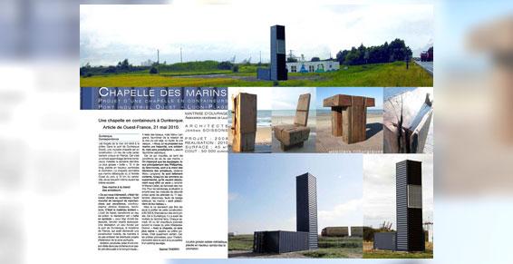 Chapelle des marins à Loon Plage