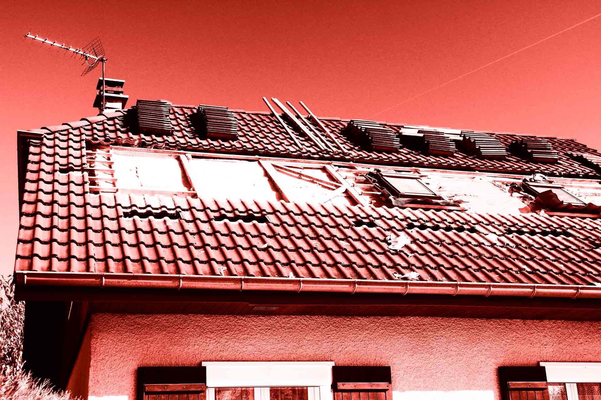 Isolation par le toit d’une maison