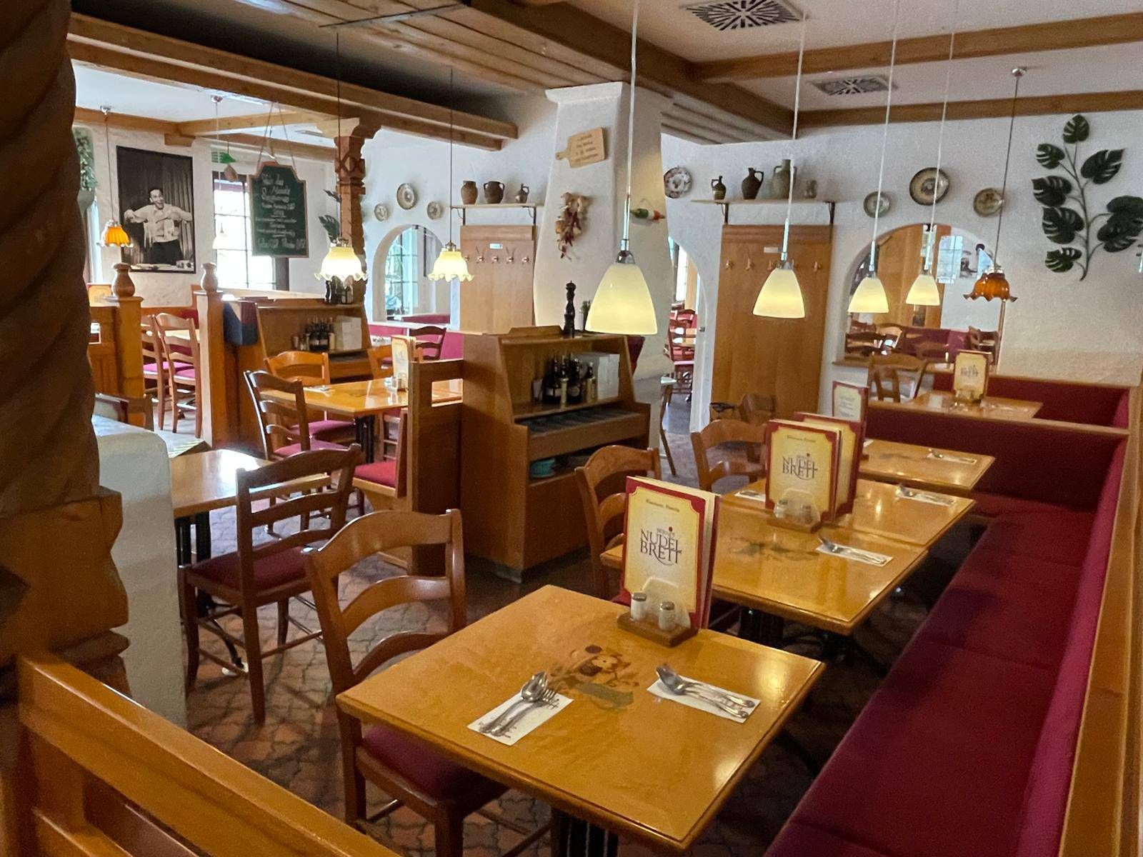 Das Ristorante Berni's Nudelbrett von innen