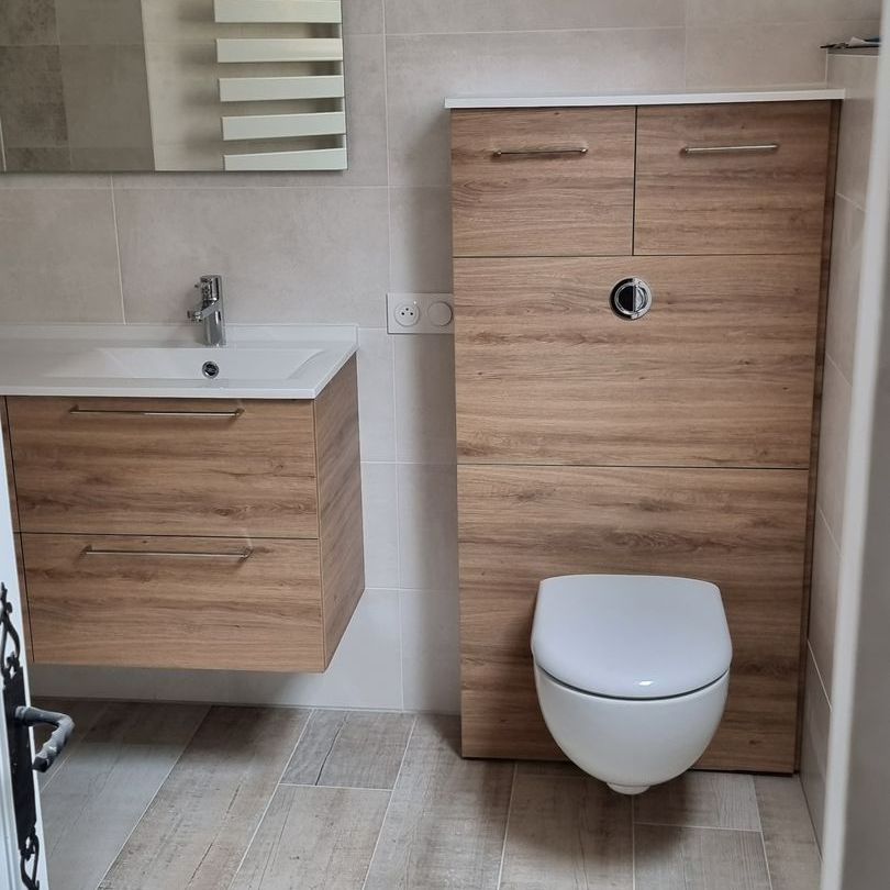 Salle de bains en bois