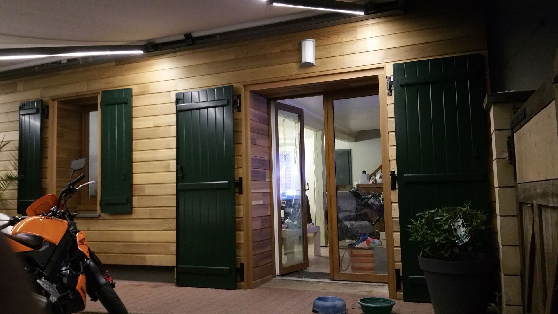 Construction de volets