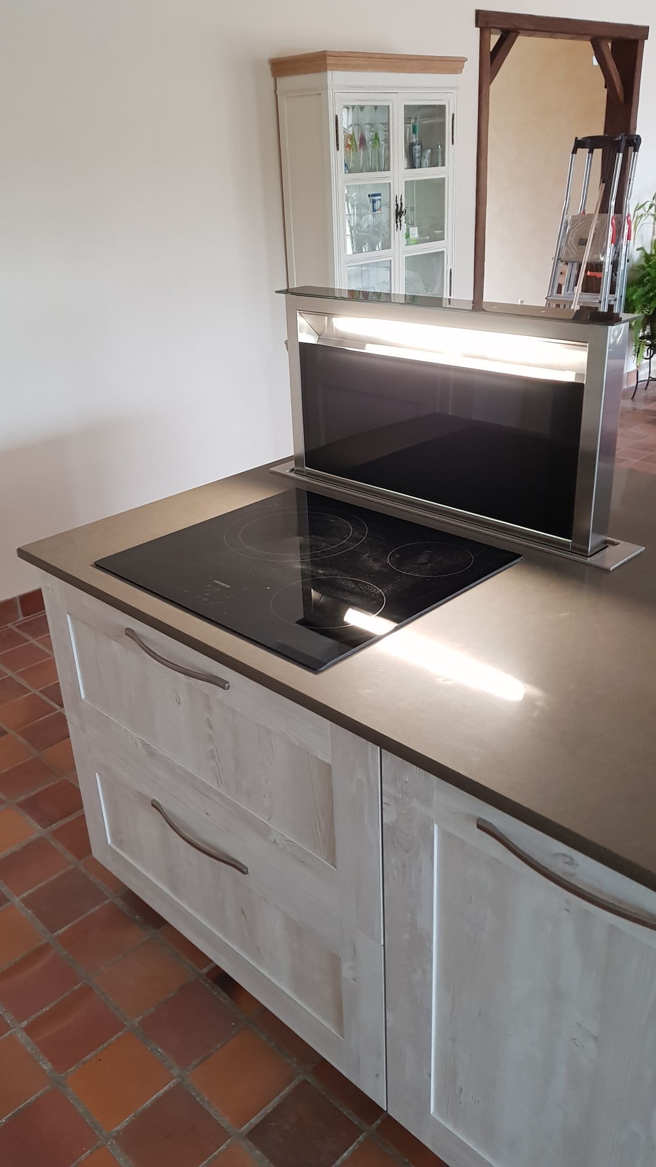 Cuisine avec plan de travail