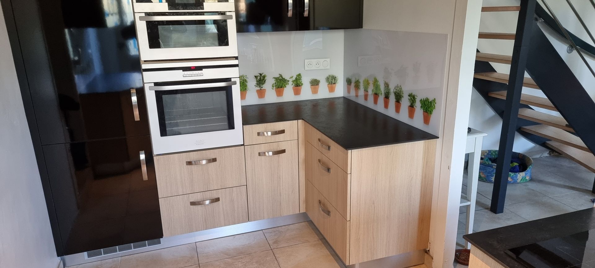 Cuisine avec électroménager