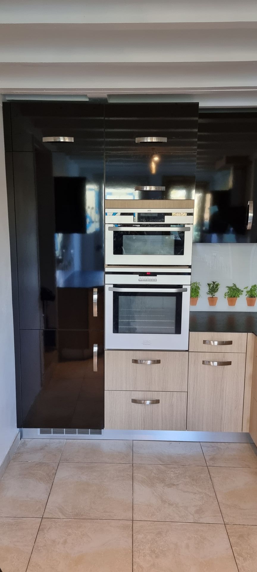 Électroménager dans une cuisine