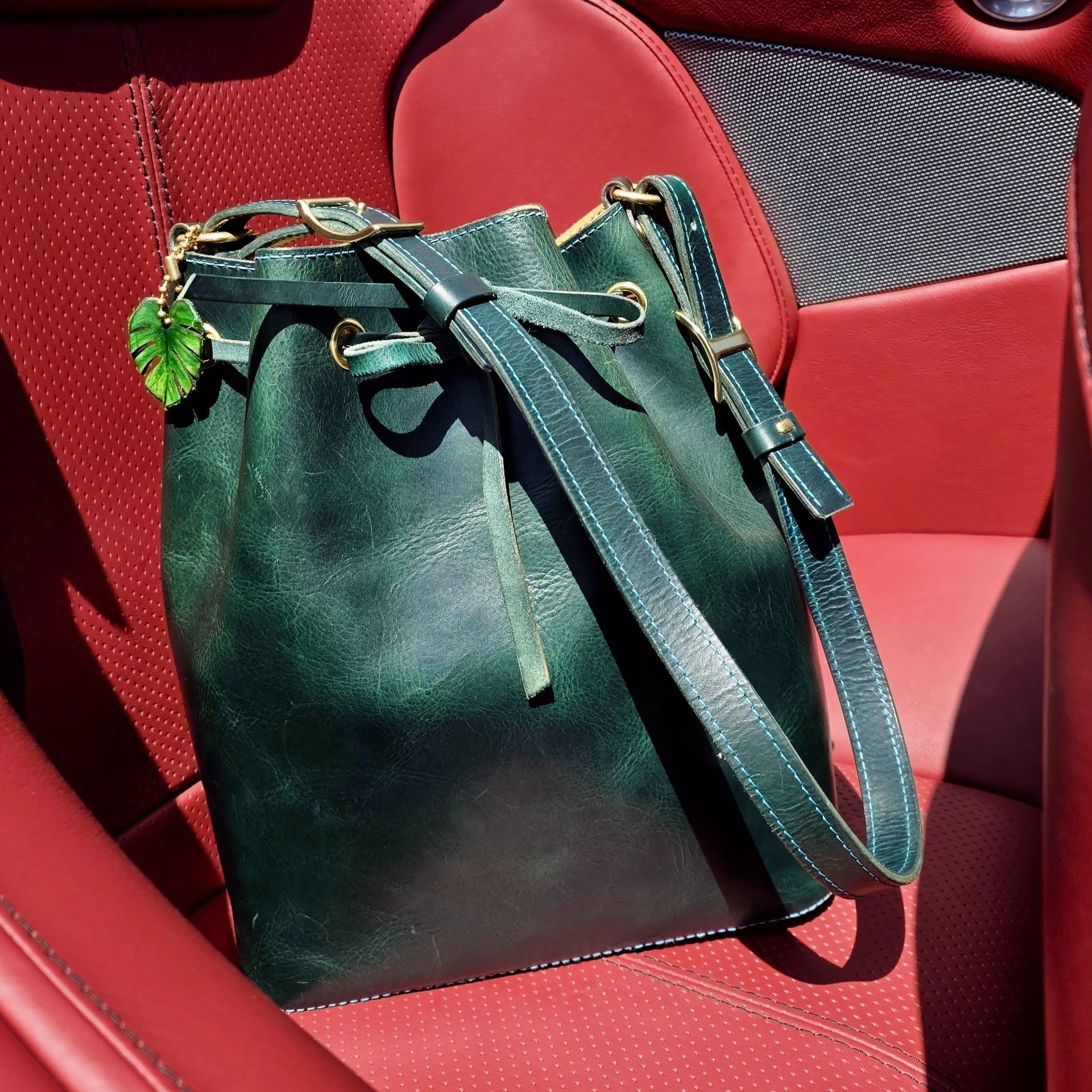 Petrol Bucket bag