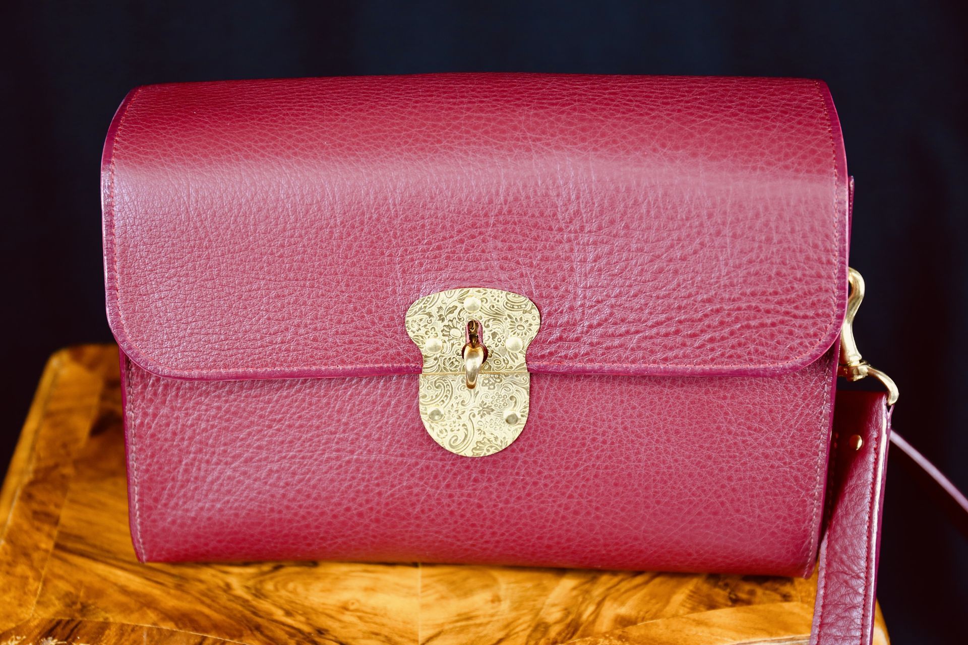 front view of satchel