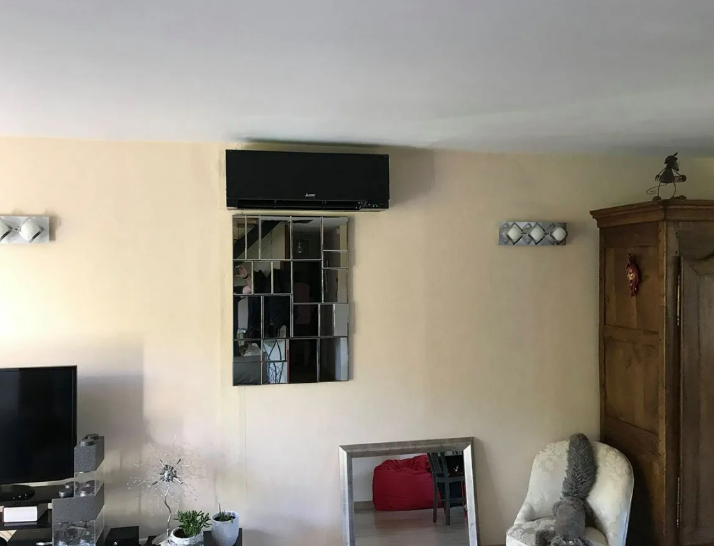 Clim réversible au mur