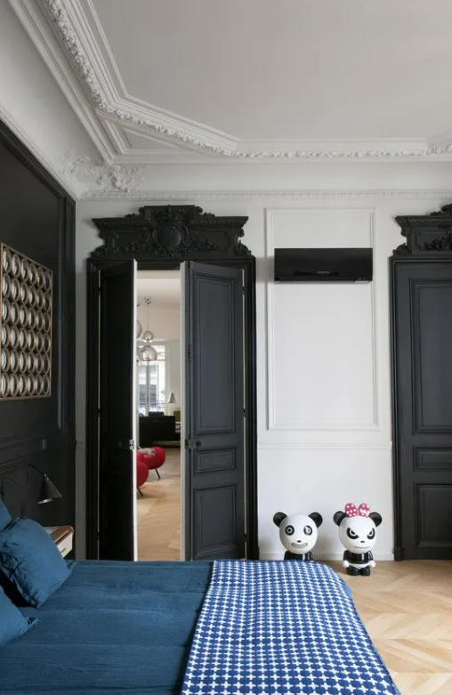 Climatisation réversible noire