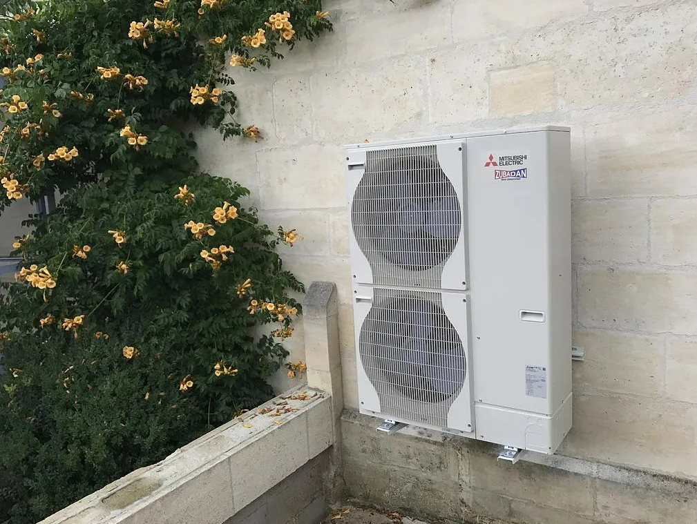 Photo d'un chauffage à l'extérieur