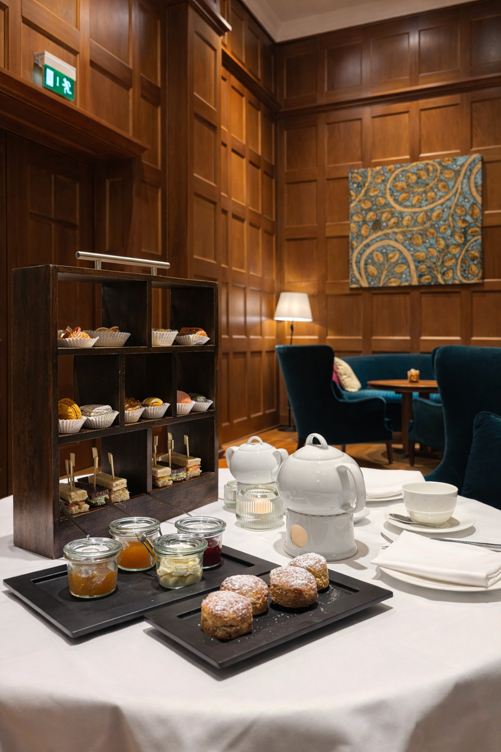 Teatime im Parkhotel Quellenhof Aachen