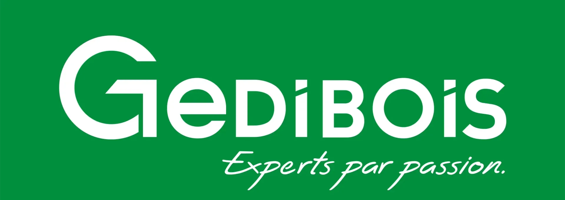 Le logo de la société Gedibois.