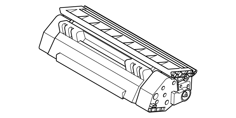 Illustration d'un toner