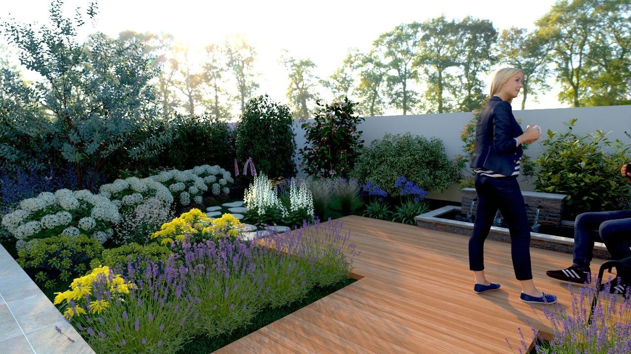 Vue extérieure d'un bâtiment blanc éclatant avec une porte entrouverte. Une personne est assise à une table à l'intérieur.