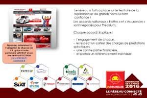 Capture d'écran des différents contrats d'engagements.